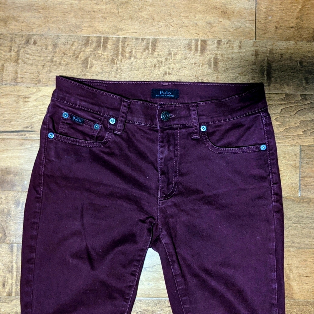 Polo Ralph Lauren Maroon Jeans